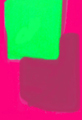 Painting PINK GREEN, artist LARA KRAFT, www.young-art-gallery.com