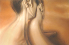 Painting FARAWAY, artist PA WALTER, www.young-art-gallery.com